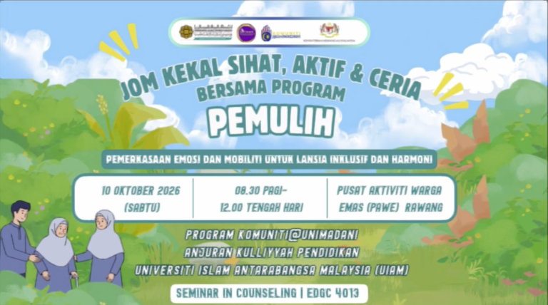 🌿 Komuniti@UniMADANI: Empowering the Elderly Community 💚